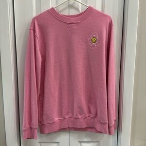 Pink Sweatshirt Choose Happy